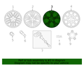 8x19 Type 4 Alloy Wheel