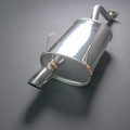 SUS304 Stainless Steel 50mm Street Axle Back Muffler