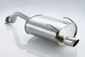 SUS304 Stainless Steel 50mm Street Axle Back Muffler