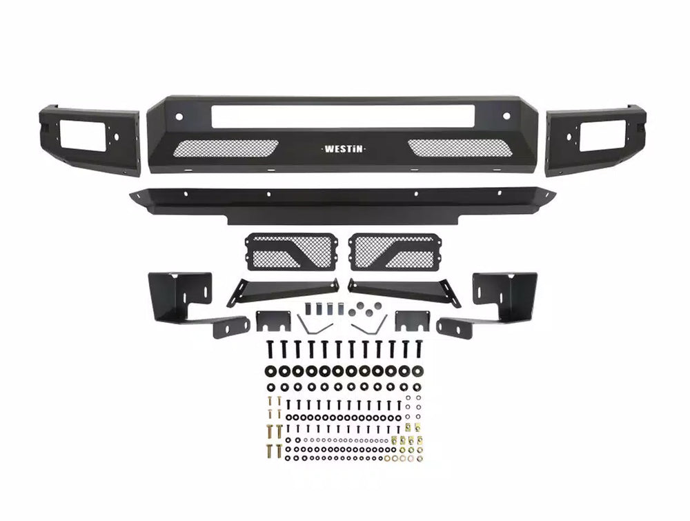 2123 F150 PRO MOD FRONT BUMPER TEXTURED BLACK