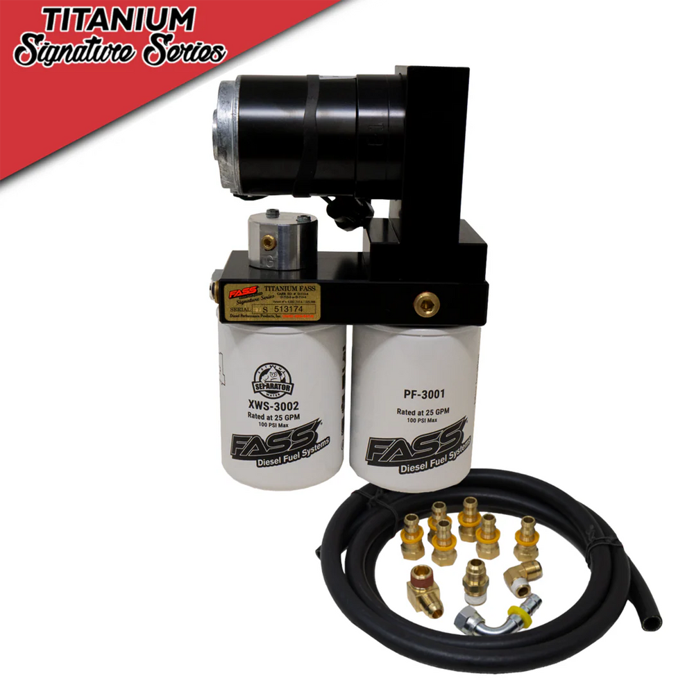 FASS Fuel Systems titanium auto part