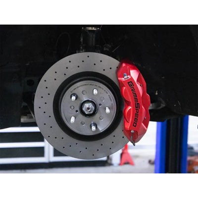 GrimmSpeed red auto part