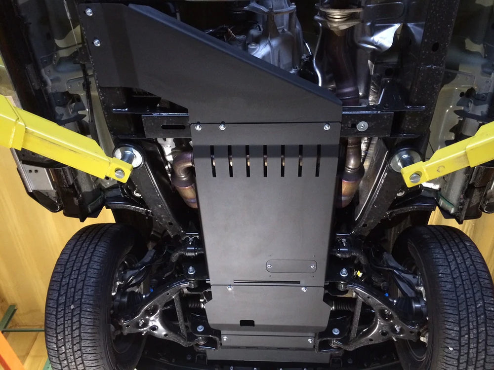 Full Skid Plate Package 15-21 F-150 - 10 Gauge Steel - Black Powder Coat