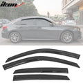 Mugen Style Window Visors (Set of 4)