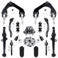 Front Control Arms, Wheel Hubs, Sway Bar Links Kit