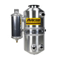 Peterson Fluid Systems Tank Drag 2.3 Gallon Single Return -20AN w/ Catch Can