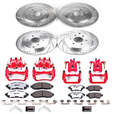 Power Stop Z36 COATED KIT W/ AS CALS CPR144-36