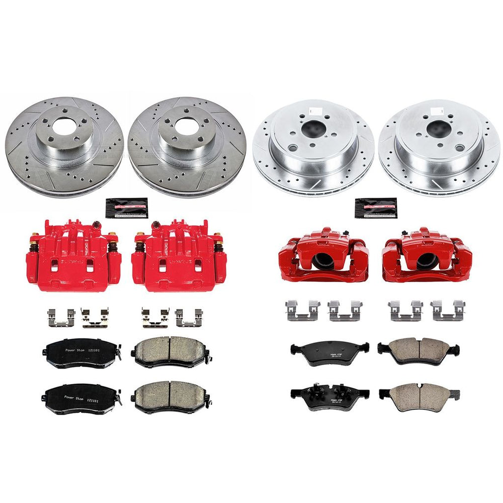 Power Stop Z23 COATED KIT W/ PC CALS CPC6164-23