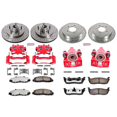 Power Stop Z36 COATED KIT W/ AS CALS CPR1880-36
