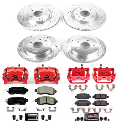 Power Stop Z23 COATED KIT W/ PC CALS CPC8288-23