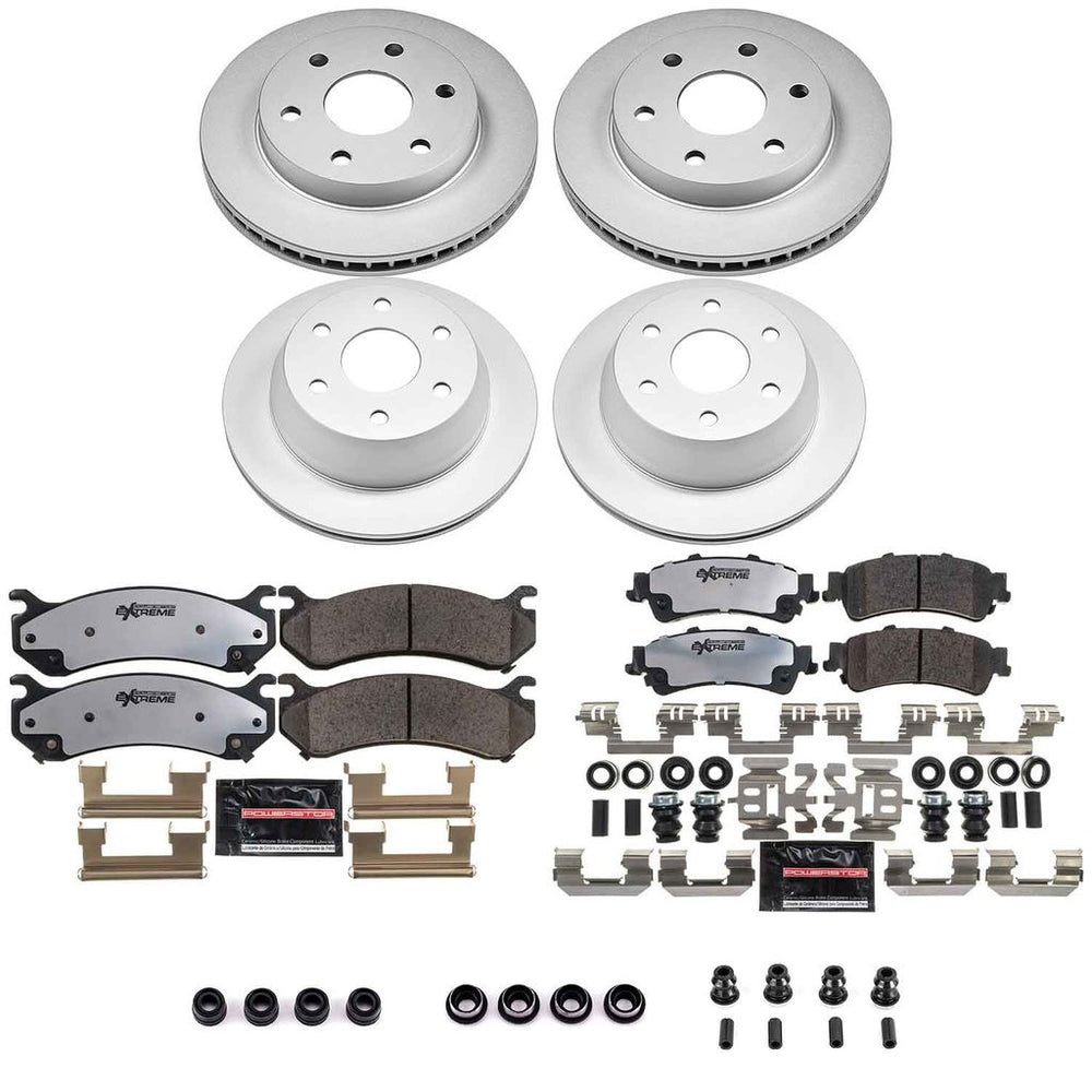 Power Stop Z36 COATED KIT W/ PC CALS CPC2010A-36
