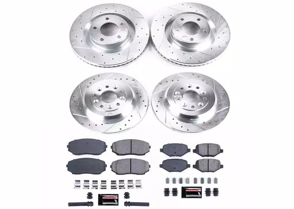 Power Stop Z23 COATED KIT W/ AS CALS CPR8847-23
