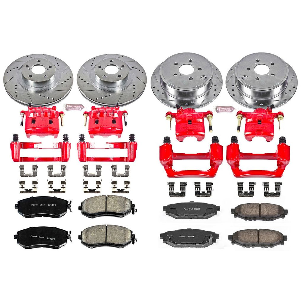 Power Stop Z23 COATED KIT W/ PC CALS CPC6083-23