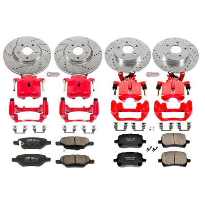 Power Stop Z23 COATED KIT W/ PC CALS CPC2731A-23