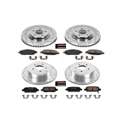 Power Stop Z23 COATED KIT W/ AS CALS CPR6497-23