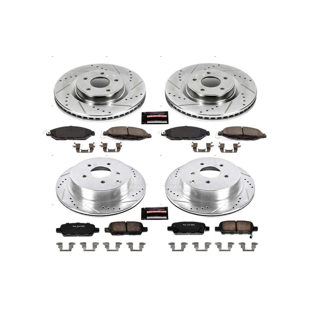Power Stop Z23 COATED KIT W/ AS CALS CPR6497-23