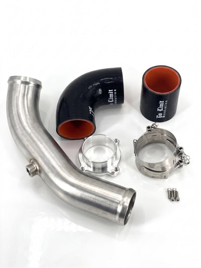 No Limit Fabrication Ford 6.7 PowerStroke Boost Bundle Includes Hotside Coldside Charge Pipe Kits Black 2011-2016 67HFBRP11162