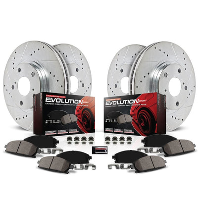 Power Stop Z23 COATED KIT W/ AS CALS CPR4077-23