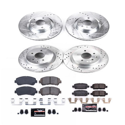 Power Stop Z23 COATED KIT W/ AS CALS CPR8059-23