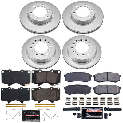 Power Stop Z23 COATED KIT W/ AS CALS CPR2325-23