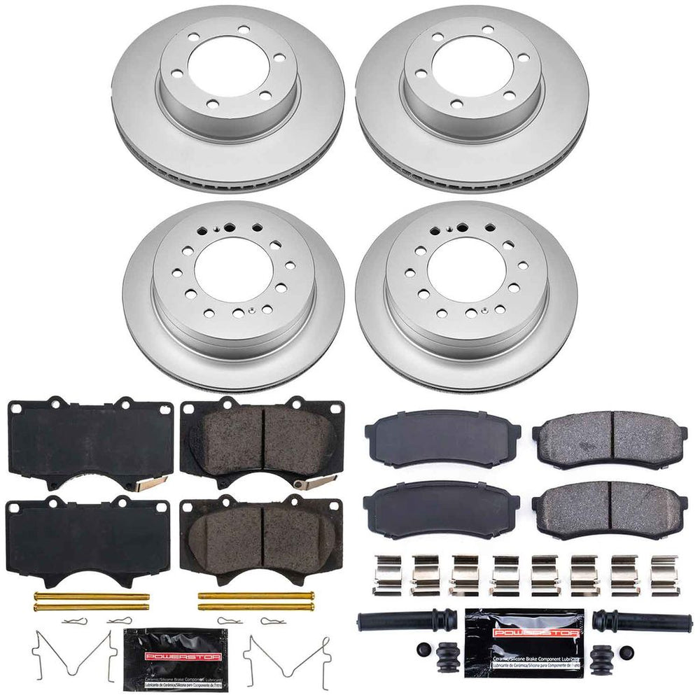 Power Stop Z23 COATED KIT W/ AS CALS CPR2325-23