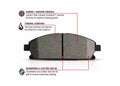 Power Stop Z36 COATED KIT W/ PC CALS CPC1861-36