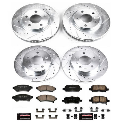 Power Stop Z23 COATED KIT W/ AS CALS CPR1589-23