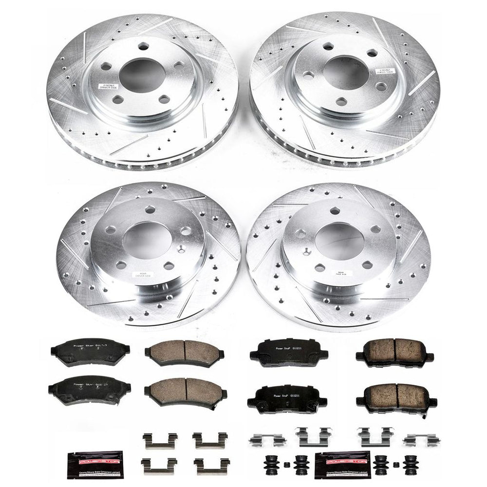 Power Stop Z23 COATED KIT W/ AS CALS CPR1589-23