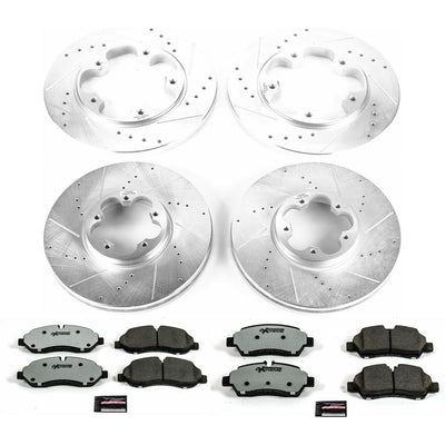 Power Stop Z36 COATED KIT W/ AS CALS CPR7235-36
