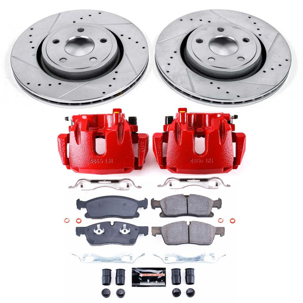 Power Stop Z23 COATED KIT W/ PC CALS CPC6536-23