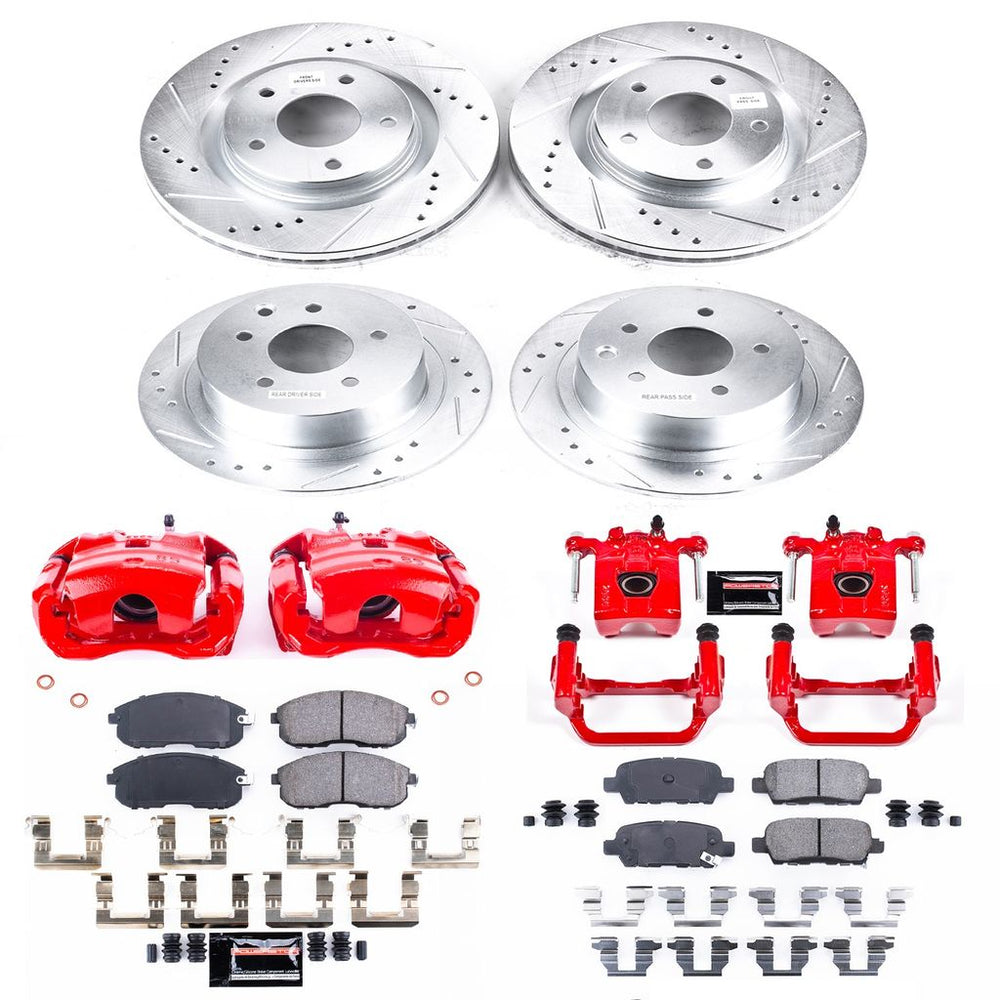 Power Stop Z23 COATED KIT W/ PC CALS CPC6095-23