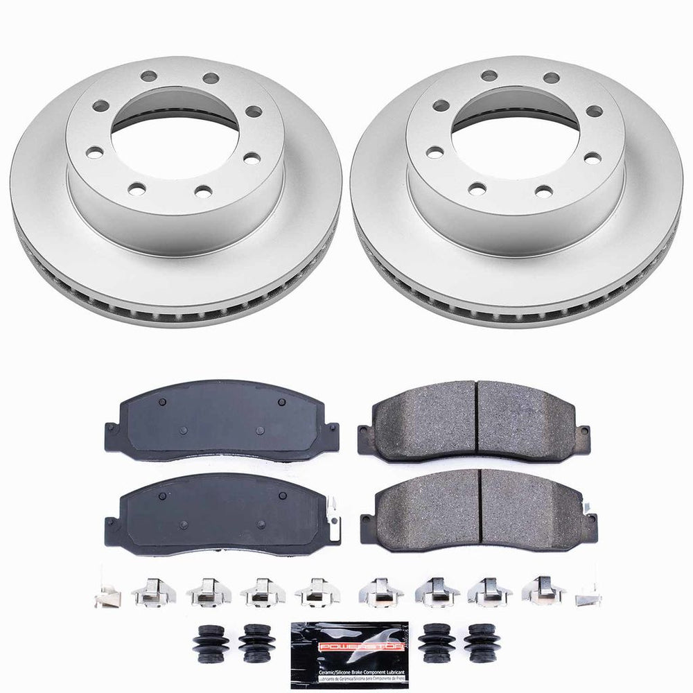Power Stop Z23 COATED KIT W/ PC CALS CPC5412-23
