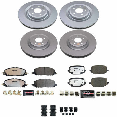 Power Stop Z36 COATED BRAKE KIT CPK8694-36