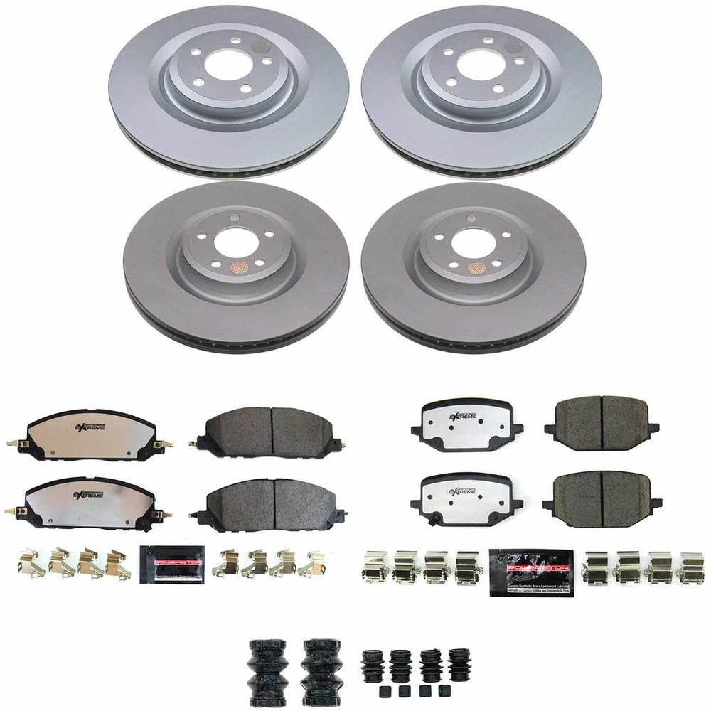 Power Stop Z36 COATED BRAKE KIT CPK8694-36