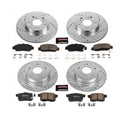 Power Stop Z23 COATED KIT W/ PC CALS CPC7346-23
