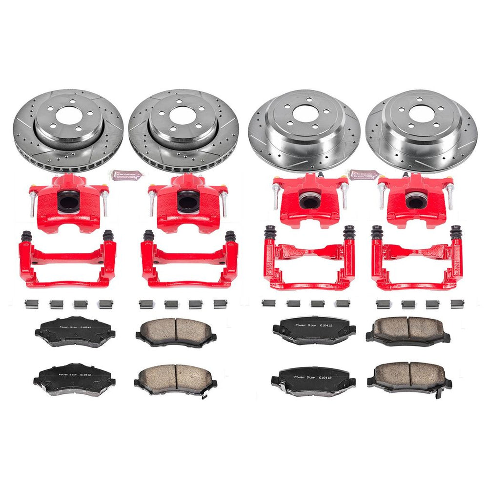 Power Stop Z23 COATED KIT W/ AS CALS CPR2832A-23