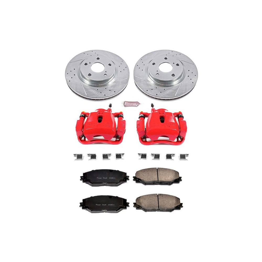 Power Stop Z23 COATED KIT W/ PC CALS CPC2742-23