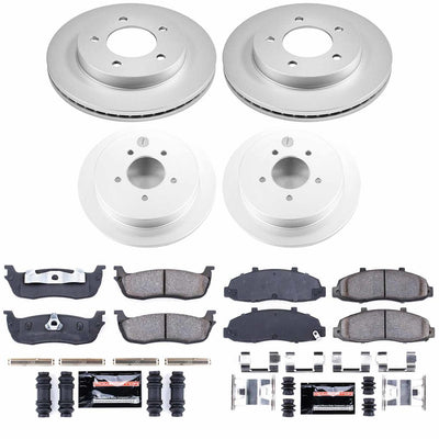 Power Stop Z23 COATED KIT W/ AS CALS CPR1867-23