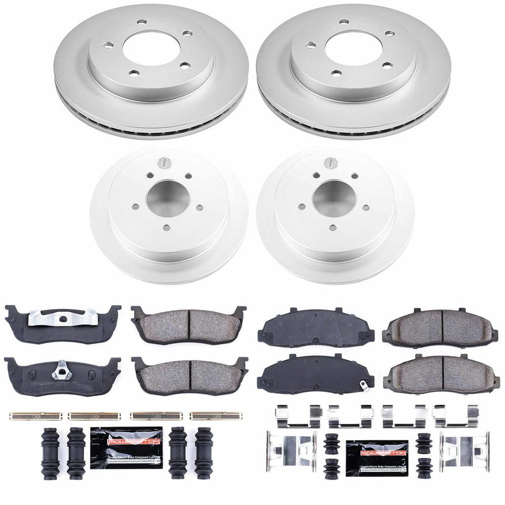 Power Stop Z23 COATED KIT W/ AS CALS CPR1867-23