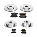 Power Stop Z23 COATED KIT W/ AS CALS CPR2303-23