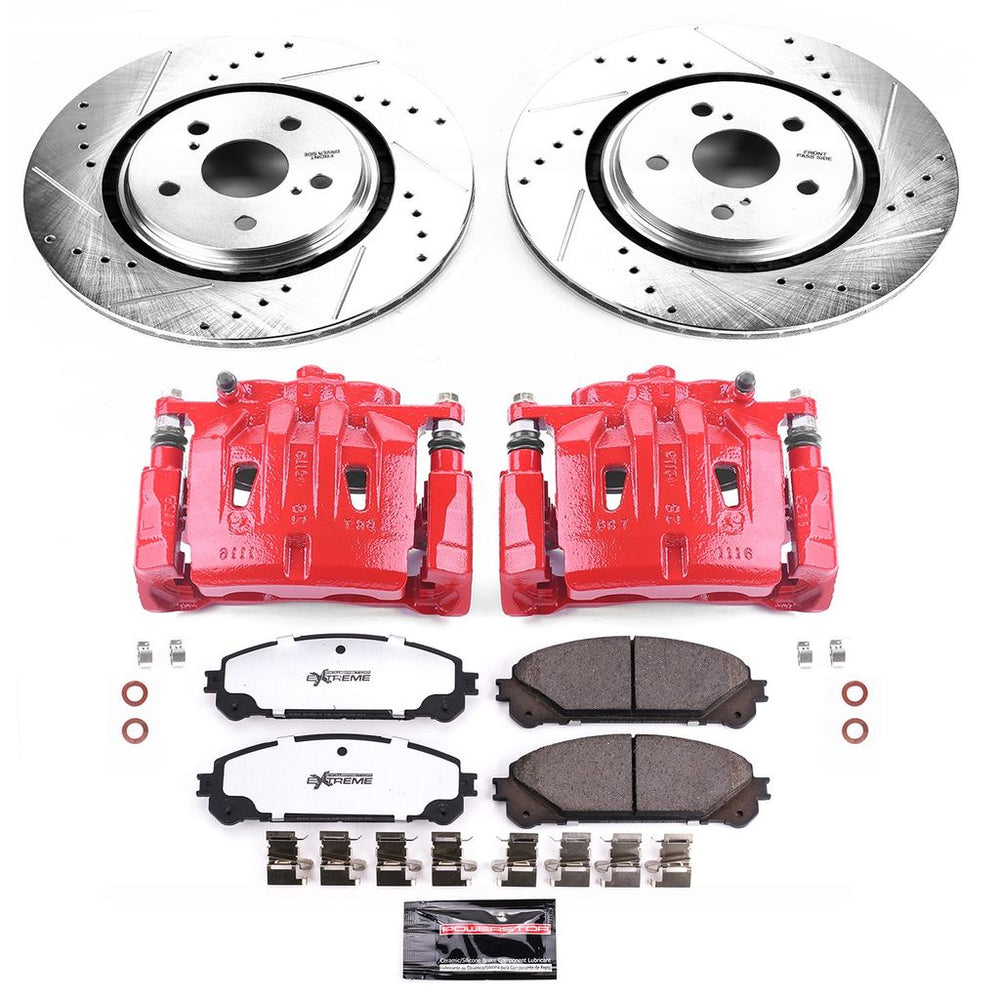 Power Stop Z36 COATED KIT W/ PC CALS CPC7688A-36