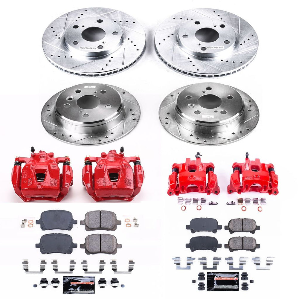 Power Stop Z23 COATED KIT W/ AS CALS CPR1060A-23