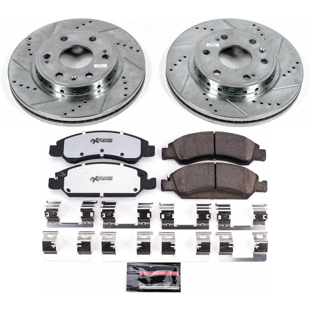 Power Stop Z36 COATED KIT W/ AS CALS CPR5519-36