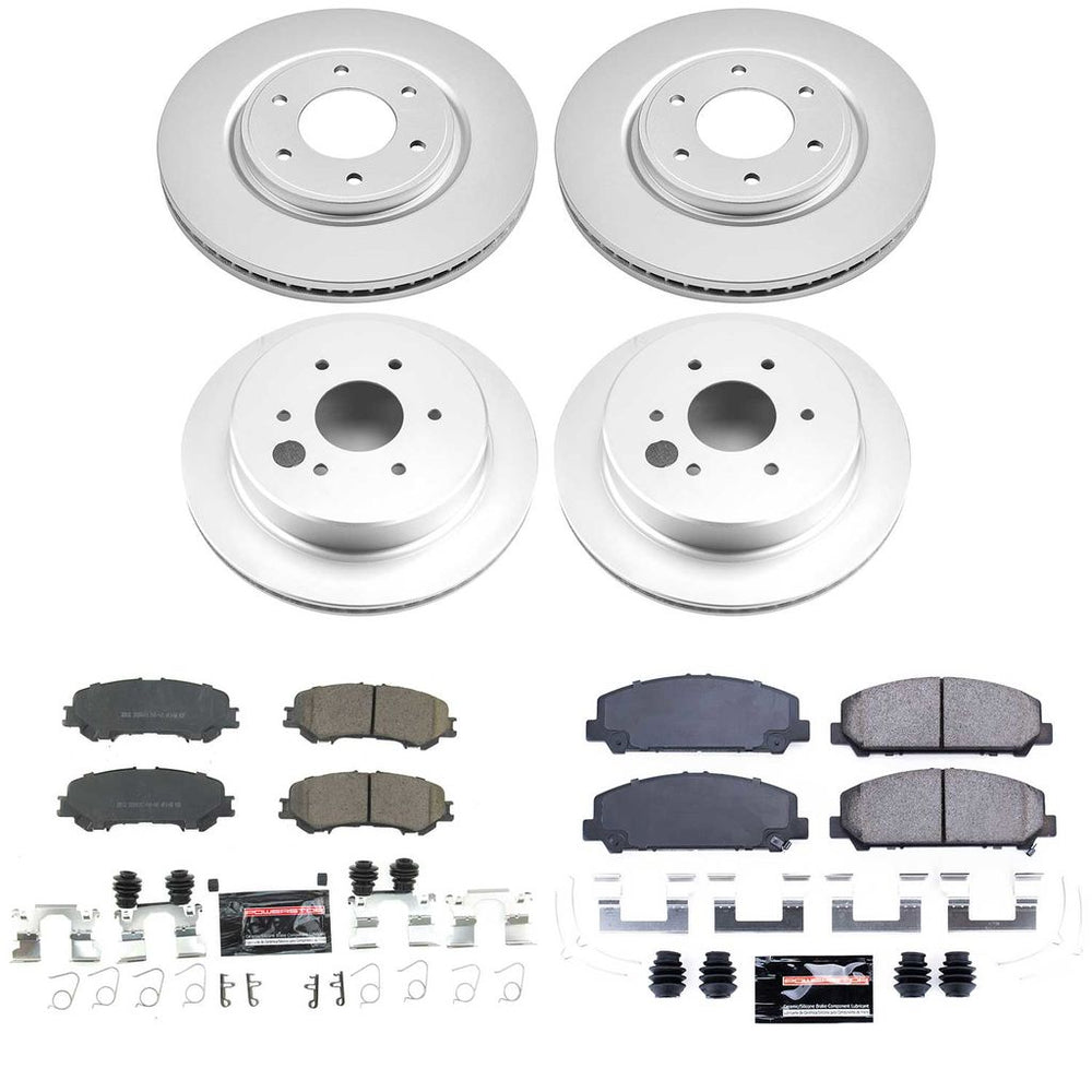 Power Stop Z23 COATED BRAKE KIT CPK7866-23