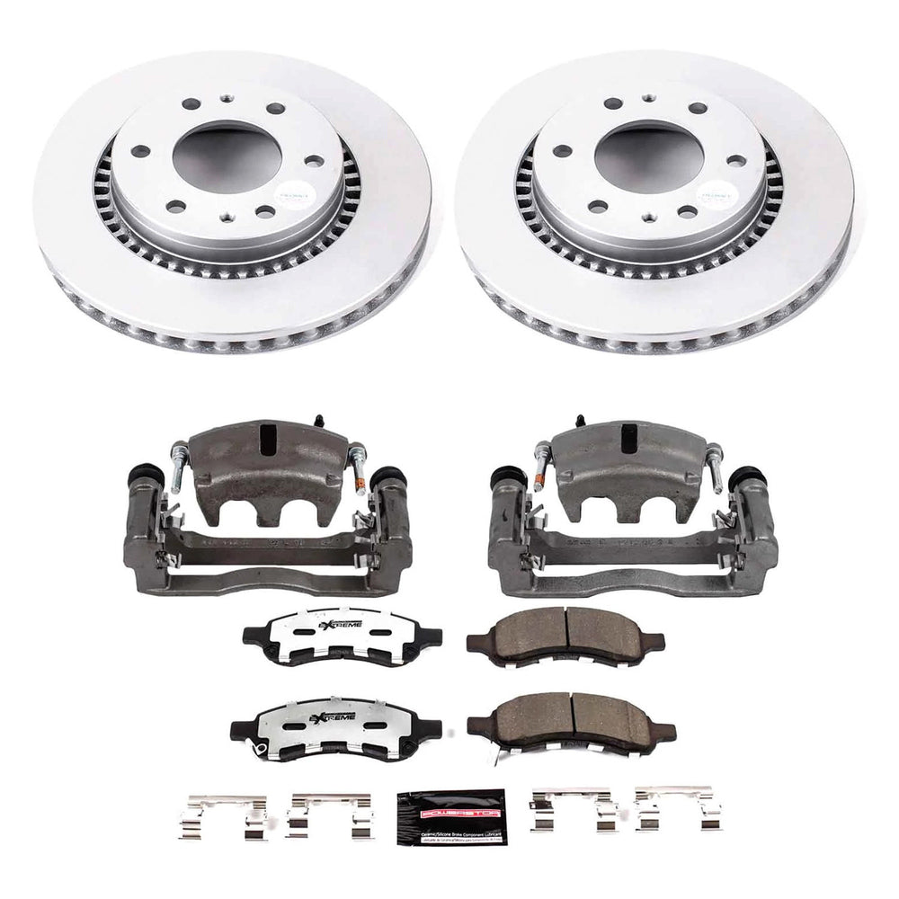 Power Stop Z36 COATED KIT W/ AS CALS CPR2084B-36