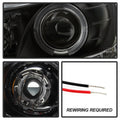 Projector Headlights with LED Halo and DRL