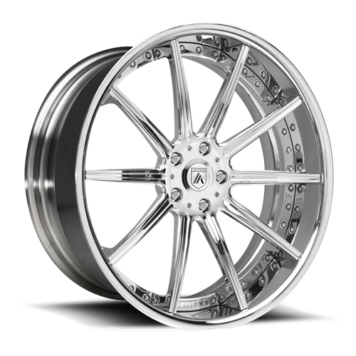 Asanti Forged CX501 CONCAVE 3PC 22X9.0 5X4.25 CHR CX50122905108