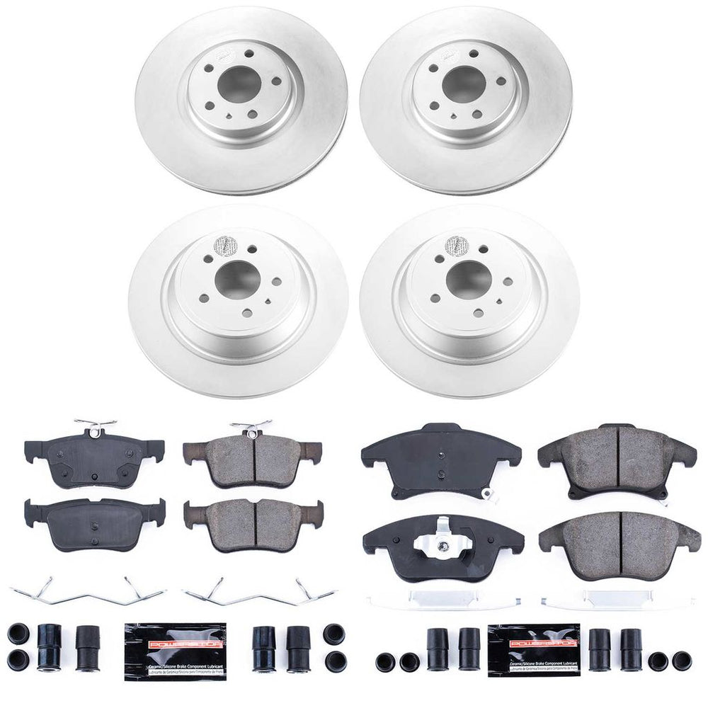 Power Stop Z23 COATED BRAKE KIT CPK6815-23