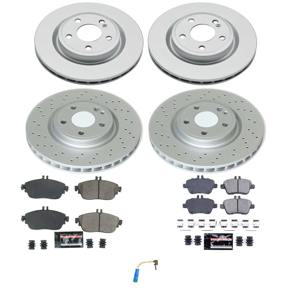 Power Stop Z23 COATED BRAKE KIT CPK8265-23
