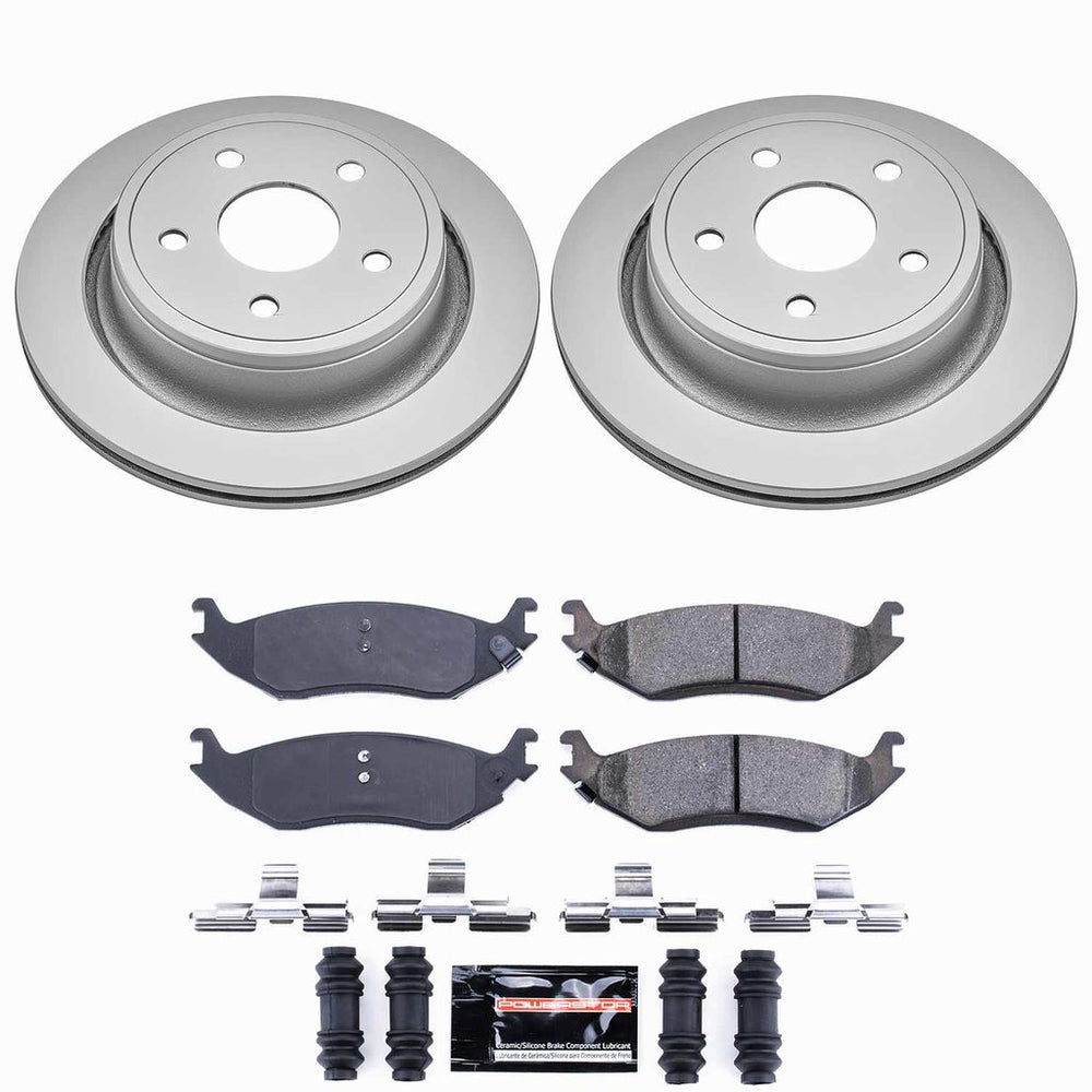 Power Stop Z23 COATED KIT W/ PC CALS CPC2172-23